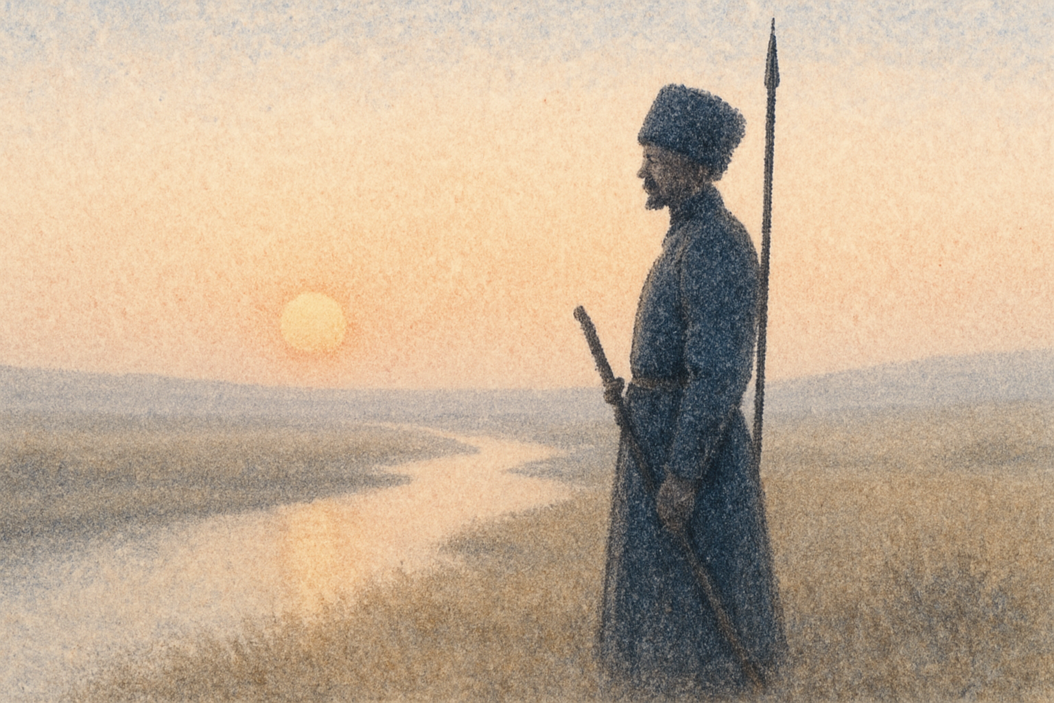 Борзя казак (нейросеть)